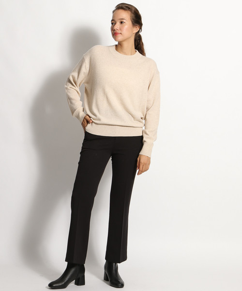 niko and...（ニコアンド）の「MIDAクループルオーバー（ニット/セーター・レディース・ブラウン/ライトグリーン/ボルドー/アイボリー・MEDIUM/LARGE）」の10枚目の写真