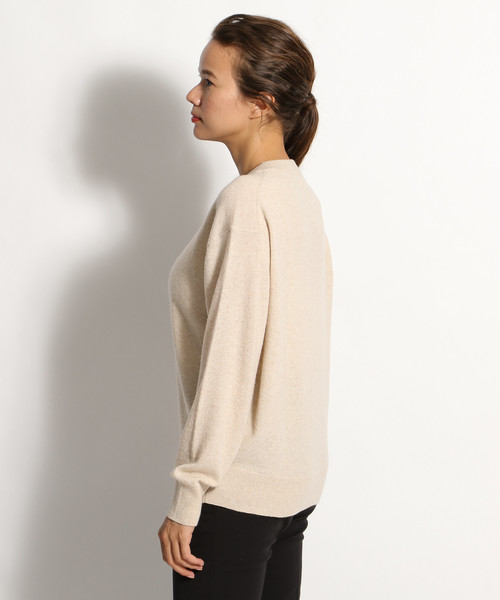 niko and...（ニコアンド）の「MIDAクループルオーバー（ニット/セーター・レディース・ブラウン/ライトグリーン/ボルドー/アイボリー・MEDIUM/LARGE）」の18枚目の写真