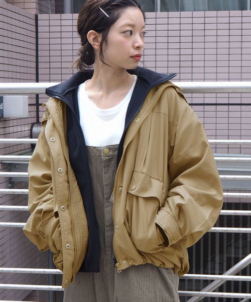 tiptop(ティップトップ)の「【ZOZO限定アイテム】ライナー付きマウンテンパーカー(マウンテンパーカー・レディース・ブラック/ベージュ/A・FREE)」の11枚目の写真