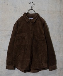 JOHN'S CLOSET | 【a】オーバーサイズ太畝コーデュロイシャツジャケット(ブルゾン)