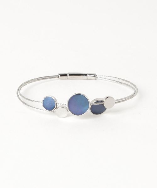 SKAGEN（スカーゲン）の「AGNETHE　BRACELET　SKJ1264040（ブレスレット・レディース・シルバー×ブルー・FREE）」の3枚目の写真