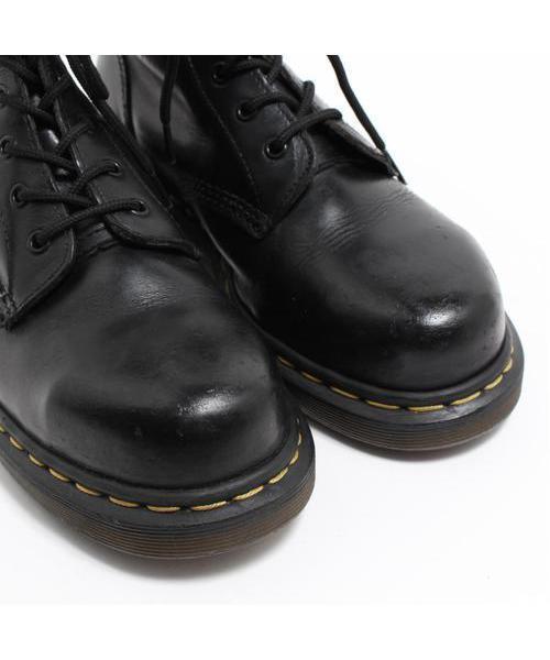 【Dr.Martin】ドクターマーチン 7ホール ブーツ 美品 Dr.Martens/ト゛クターマーチン】より7フックブーツ（LEONA）が