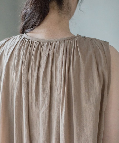 MARECHAL TERRE（マルシャルテル）の「ギャザーオールインワン（つなぎ/オールインワン・レディース・ブラック/ベージュ/イエロー・SMALL/MEDIUM）」の14枚目の写真