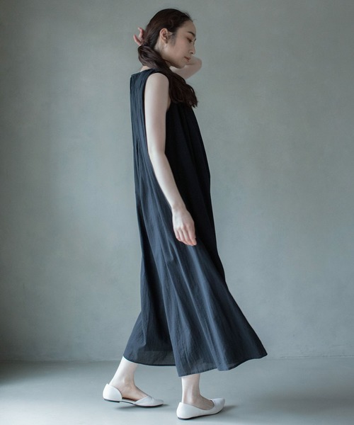 MARECHAL TERRE（マルシャルテル）の「ギャザーオールインワン（つなぎ/オールインワン・レディース・ブラック/ベージュ/イエロー・SMALL/MEDIUM）」の15枚目の写真