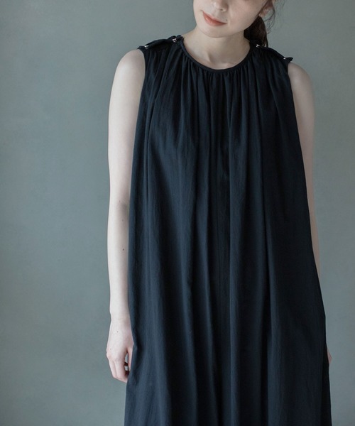 MARECHAL TERRE（マルシャルテル）の「ギャザーオールインワン（つなぎ/オールインワン・レディース・ブラック/ベージュ/イエロー・SMALL/MEDIUM）」の17枚目の写真