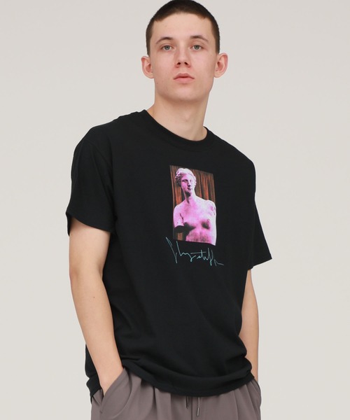 F-LAGSTUF-F(フラグスタフ)の「【F-LAGSTUF-F】Venus Tee / 20SS-FS-63(Tシャツ/カットソー・メンズ・ホワイト/ブラック/レッド・MEDIUM/LARGE/LL)」の3枚目の写真