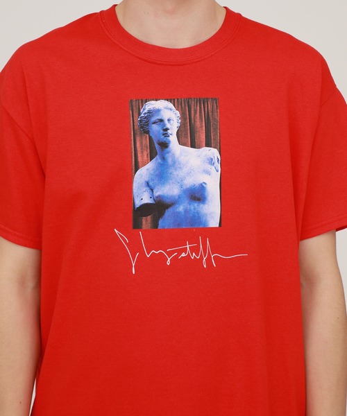 F-LAGSTUF-F(フラグスタフ)の「【F-LAGSTUF-F】Venus Tee / 20SS-FS-63(Tシャツ/カットソー・メンズ・ホワイト/ブラック/レッド・MEDIUM/LARGE/LL)」の16枚目の写真
