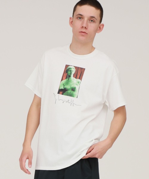 F-LAGSTUF-F(フラグスタフ)の「【F-LAGSTUF-F】Venus Tee / 20SS-FS-63(Tシャツ/カットソー・メンズ・ホワイト/ブラック/レッド・MEDIUM/LARGE/LL)」の10枚目の写真
