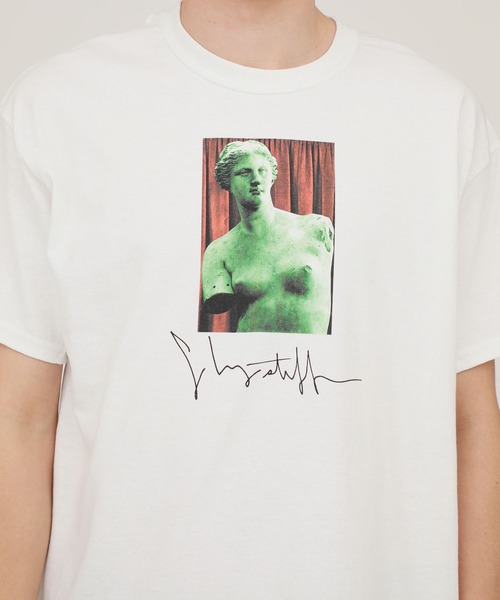 F-LAGSTUF-F(フラグスタフ)の「【F-LAGSTUF-F】Venus Tee / 20SS-FS-63(Tシャツ/カットソー・メンズ・ホワイト/ブラック/レッド・MEDIUM/LARGE/LL)」の6枚目の写真