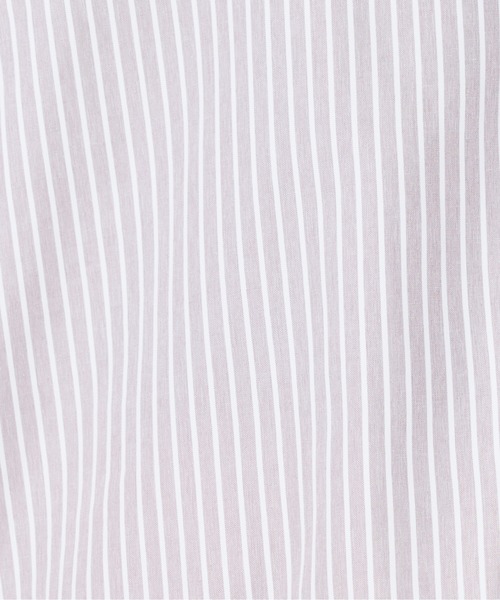 natural couture(ナチュラルクチュール)の「バンドカラー前あきシャツ(シャツ/ブラウス・レディース・オフホワイト/ベージュ/カーキ/ストライプ・FREE)」の21枚目の写真