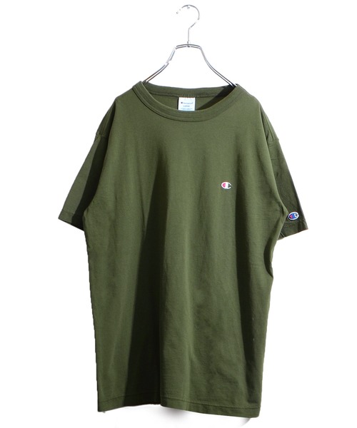 Champion(チャンピオン)の「【Champion】ワンポイントTシャツ(Tシャツ/カットソー・メンズ・ホワイト/ピンク/レッド/ダークグリーン/ミント/ネイビー/グレー/ブラック・L/XL/M)」の19枚目の写真