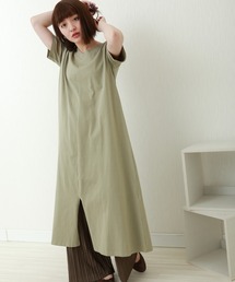 n'ee-ne | 【Web限定】OE天竺フロントスリット2WAYワンピース(ワンピース)