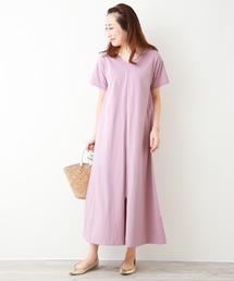 n'ee-ne | 【Web限定】OE天竺フロントスリット2WAYワンピース(ワンピース)