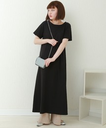 n'ee-ne | 【Web限定】OE天竺フロントスリット2WAYワンピース(ワンピース)