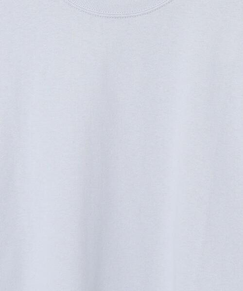 coen（コーエン）の「【WEB限定カラー】USAコットンクルーネックロングスリーブTシャツ（Tシャツ/カットソー・レディース・コバルトブルー/ホワイト/グレー/ダークグレー/ブラウン・FREE）」の15枚目の写真