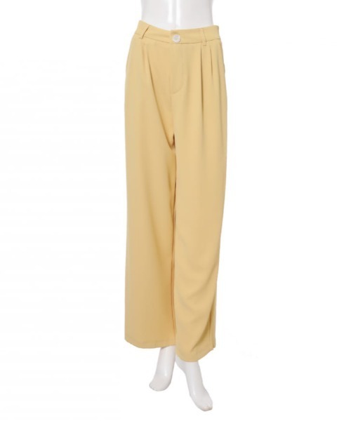 fifth(フィフス)の「ツータックカラーワイドパンツ(その他パンツ・レディース・イエロー/ピンク・SMALL/MEDIUM/LARGE)」の11枚目の写真
