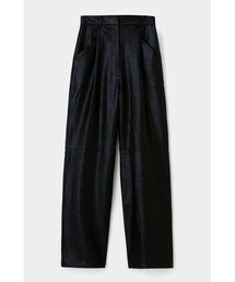 MOUSSY | FAUX LEATHER STRAIGHT パンツ(その他パンツ)