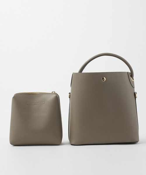 Tiara(ティアラ)の「軽量ワンハンドルバッグ(トートバッグ・レディース・グレー系その他/ライトベージュ・FREE)」の7枚目の写真