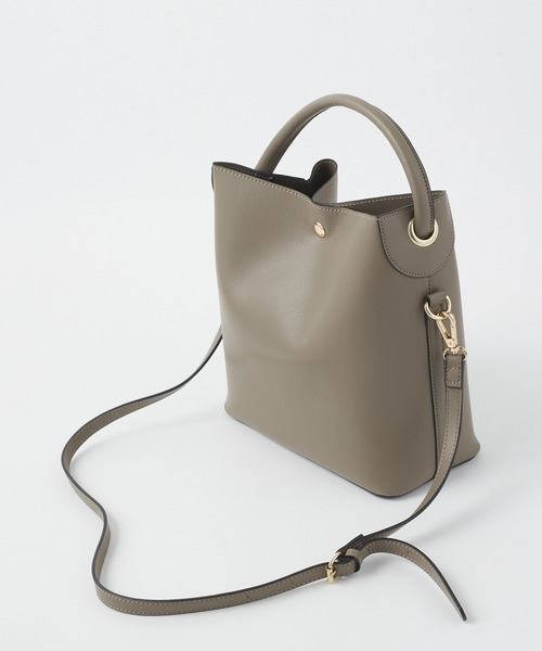 Tiara(ティアラ)の「軽量ワンハンドルバッグ(トートバッグ・レディース・グレー系その他/ライトベージュ・FREE)」の8枚目の写真