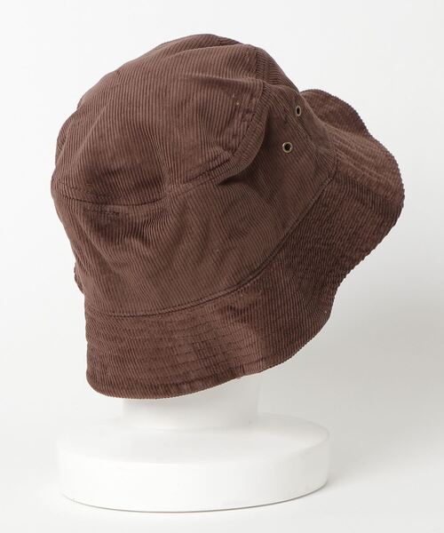 newhattan(ニューハッタン)の「【 NEWHATTAN / ニューハッタン 】COUDUROY BUCKET HAT コーデュロイバケットハット‥(ハット・メンズ・タン/ネイビー/バーガンディー/ダークブラウン/ダークグリーン/ダークグレー/ブラック・FREE)」の8枚目の写真