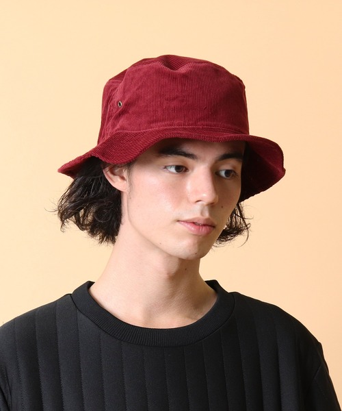 newhattan(ニューハッタン)の「【 NEWHATTAN / ニューハッタン 】COUDUROY BUCKET HAT コーデュロイバケットハット‥(ハット・メンズ・タン/ネイビー/バーガンディー/ダークブラウン/ダークグリーン/ダークグレー/ブラック・FREE)」の14枚目の写真