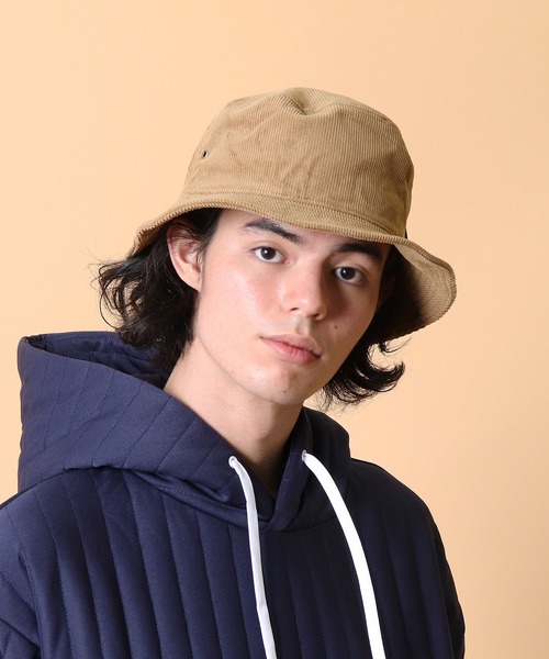 newhattan(ニューハッタン)の「【 NEWHATTAN / ニューハッタン 】COUDUROY BUCKET HAT コーデュロイバケットハット‥(ハット・メンズ・タン/ネイビー/バーガンディー/ダークブラウン/ダークグリーン/ダークグレー/ブラック・FREE)」の18枚目の写真