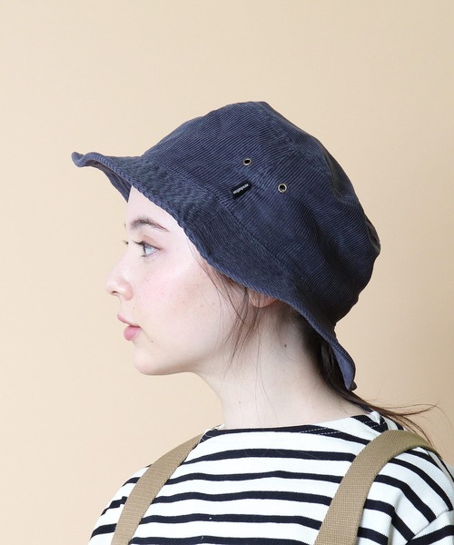 newhattan(ニューハッタン)の「【 NEWHATTAN / ニューハッタン 】COUDUROY BUCKET HAT コーデュロイバケットハット‥(ハット・メンズ・タン/ネイビー/バーガンディー/ダークブラウン/ダークグリーン/ダークグレー/ブラック・FREE)」の12枚目の写真