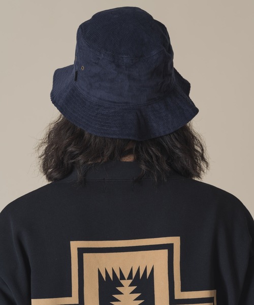 newhattan(ニューハッタン)の「【 NEWHATTAN / ニューハッタン 】COUDUROY BUCKET HAT コーデュロイバケットハット‥(ハット・メンズ・タン/ネイビー/バーガンディー/ダークブラウン/ダークグリーン/ダークグレー/ブラック・FREE)」の11枚目の写真