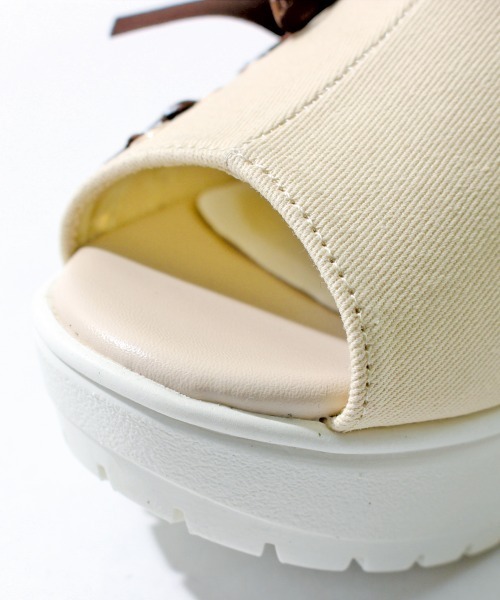 algy（アルジー）の「【ALGY】ロゴ入りワイドベルトヒールサンダル（サンダル・キッズ・ブラック/アイボリー/ネイビー・19.0cm/21.0cm/22.0cm/23.0cm/20.0cm）」の14枚目の写真