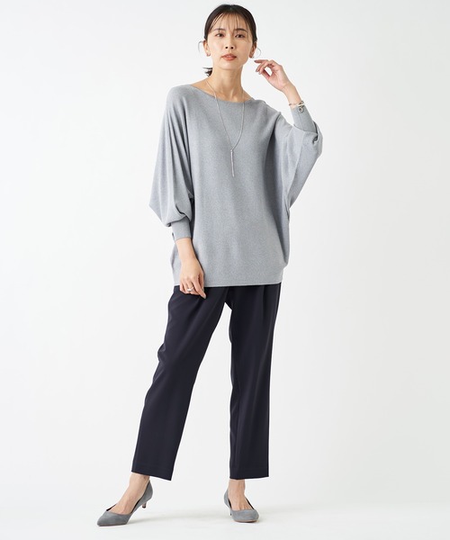 RIVE DROITE（リヴドロワ）の「イージーテーパードパンツ（その他パンツ・レディース・ブラック/ネイビー・38/36）」の9枚目の写真