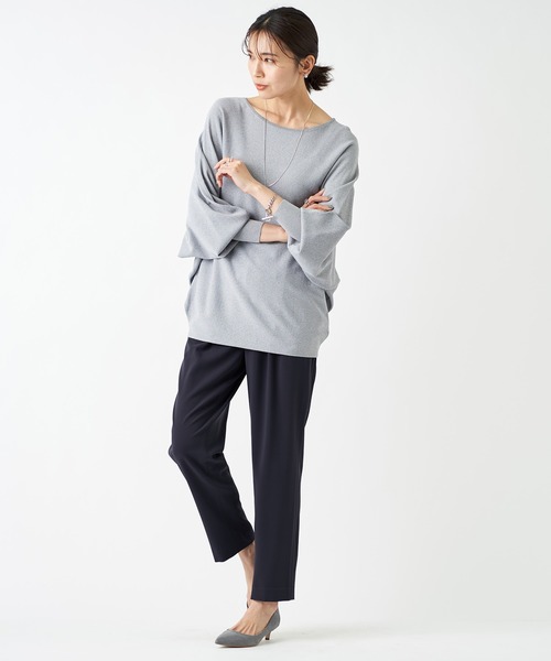 RIVE DROITE（リヴドロワ）の「イージーテーパードパンツ（その他パンツ・レディース・ブラック/ネイビー・38/36）」の12枚目の写真