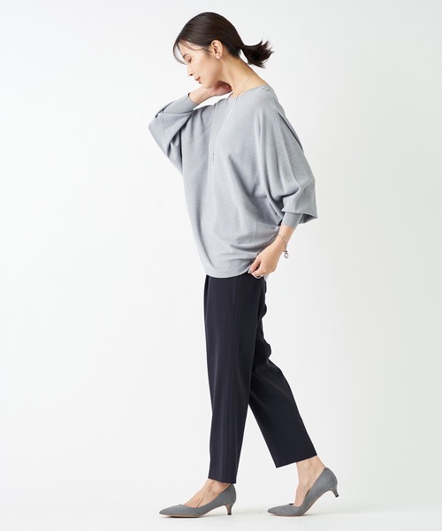 RIVE DROITE（リヴドロワ）の「イージーテーパードパンツ（その他パンツ・レディース・ブラック/ネイビー・38/36）」の15枚目の写真