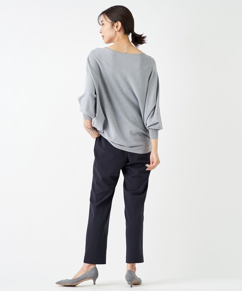 RIVE DROITE（リヴドロワ）の「イージーテーパードパンツ（その他パンツ・レディース・ブラック/ネイビー・38/36）」の17枚目の写真