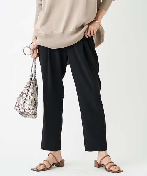 RIVE DROITE（リヴドロワ）の「イージーテーパードパンツ（その他パンツ・レディース・ブラック/ネイビー・38/36）」の22枚目の写真