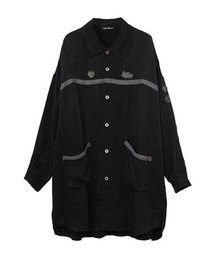HYSTERIC GLAMOUR | MINIアップリケ オーバーサイズシャツワンピース(ワンピース)