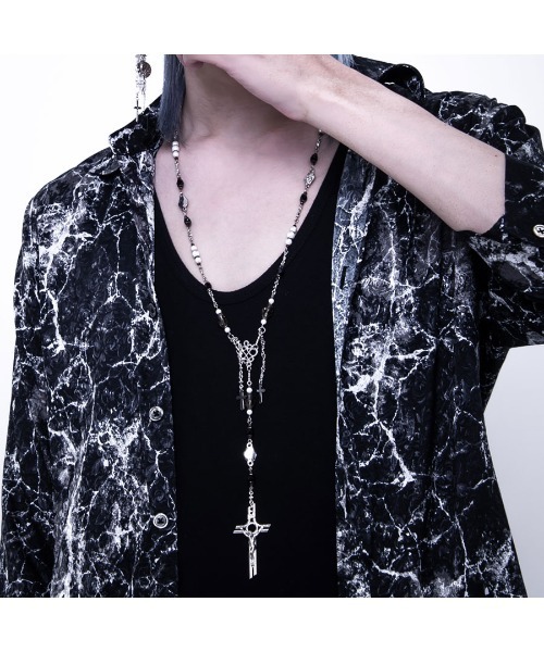 CIVARIZE』イミテーションパール2Pロザリオネックレス 【公式通販】