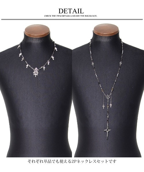 『CIVARIZE』イミテーションパール2Pロザリオネックレス CIVARIZE』イミテーションパール2Pロザリオネックレス 【公式通販】