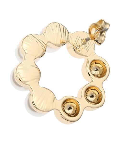 AMERICAN HOLIC（アメリカンホリック）の「パール&メタルボールピアス（ピアス（両耳用）・レディース・シルバー/ゴールド・FREE）」の7枚目の写真