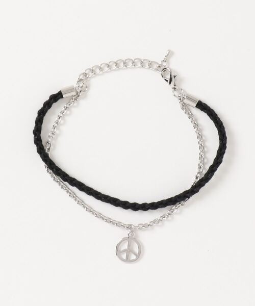 dictionary（ディクショナリー）の「【dictionary】チャーム付 き編み込み 2連 アンクレット（アンクレット・レディース・オレンジ/グリーン/ブラック・FREE）」の6枚目の写真