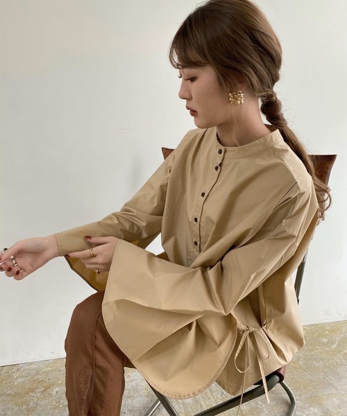 Amiur（エミレ）の「see through linen pants（その他パンツ・レディース・ブラウン/アイボリー・S/M）」の16枚目の写真