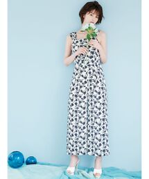 RESEXXY | スクエアネックロンパース(つなぎ/オールインワン)