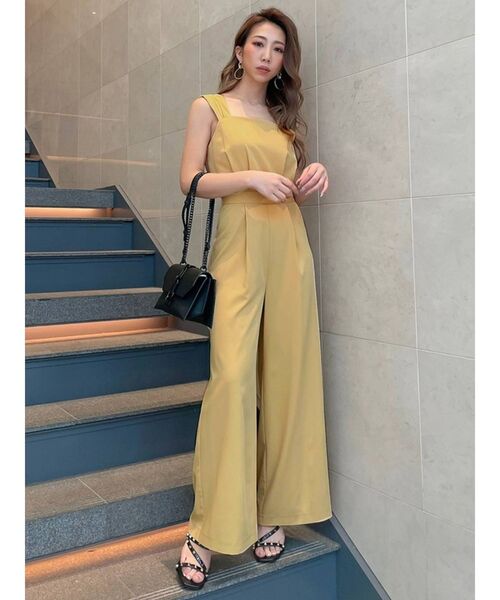 RESEXXY(リゼクシー)の「スクエアネックロンパース(つなぎ/オールインワン・レディース・ブラック/イエロー/アイボリー/その他1・FREE)」の12枚目の写真