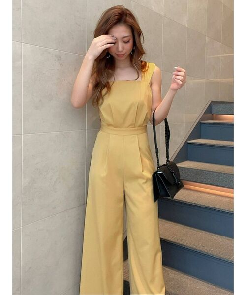 RESEXXY(リゼクシー)の「スクエアネックロンパース(つなぎ/オールインワン・レディース・ブラック/イエロー/アイボリー/その他1・FREE)」の21枚目の写真