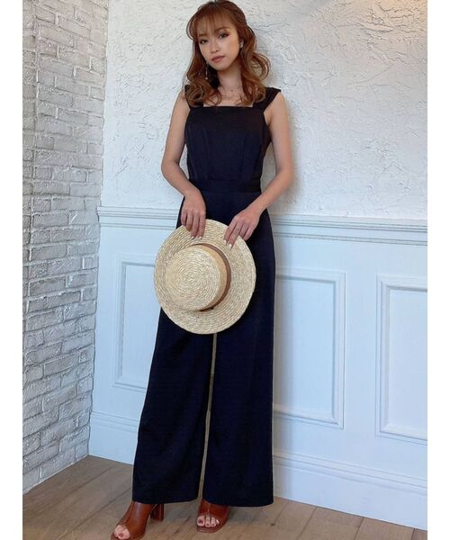 RESEXXY(リゼクシー)の「スクエアネックロンパース(つなぎ/オールインワン・レディース・ブラック/イエロー/アイボリー/その他1・FREE)」の19枚目の写真