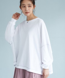CRAFT STANDARD BOUTIQUE | BIGカットチュニック　＊◇(Tシャツ/カットソー)