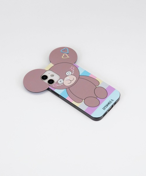 iphoria(アイフォリア)の「【IPHORIA アイフォリア】アイフォンケース iPhone 12mini対応 Case for Apple iPhone 12 mini - Teddy Collection(スマホケース/カバー・レディース・ピンク/ブルー/レオパード・ONE SIZE)」の5枚目の写真