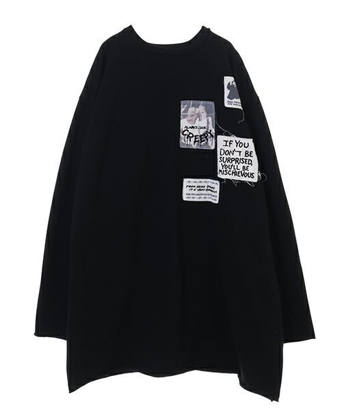 Candy Stripper（キャンディストリッパー）の「ALWAYS SICK L/S Tシャツ（Tシャツ/カットソー・レディース・ブラック/レッド/オフホワイト・2）」の7枚目の写真