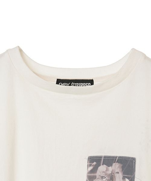 Candy Stripper（キャンディストリッパー）の「ALWAYS SICK L/S Tシャツ（Tシャツ/カットソー・レディース・ブラック/レッド/オフホワイト・2）」の9枚目の写真