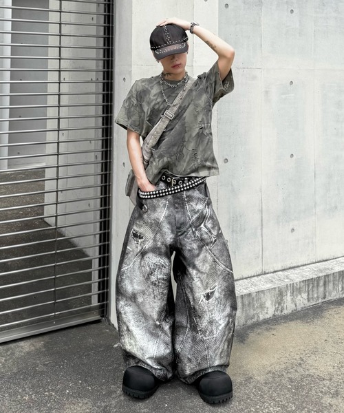 XU（エックスユー）の「【Never mind the XU】barbed wire necklace / 【ネバーマインド ザ エックスユー】バーブドワイヤーネックレスブレスレットウォレットチェーンシルバーネックレス（ネックレス・メンズ・シルバー系1/シルバー系2・SMALL/LARGE）」の13枚目の写真