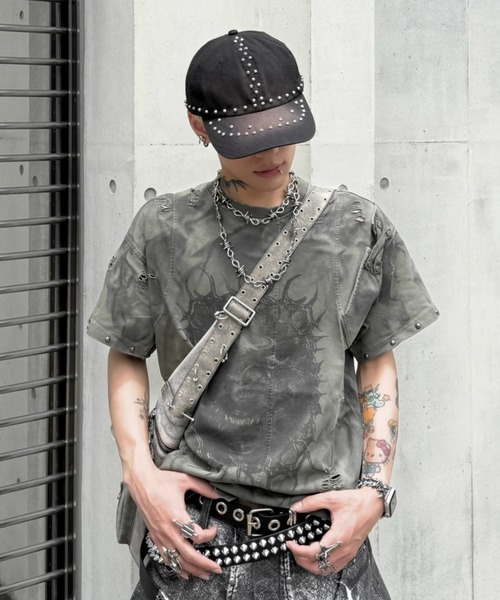 XU（エックスユー）の「【Never mind the XU】barbed wire necklace / 【ネバーマインド ザ エックスユー】バーブドワイヤーネックレスブレスレットウォレットチェーンシルバーネックレス（ネックレス・メンズ・シルバー系1/シルバー系2・SMALL/LARGE）」の10枚目の写真